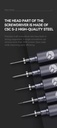 JAKEMY JM-8190 Y0.8 Precision Aluminum Alloy Screwdriver