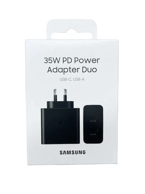 Samsung 35W PD Power Adapter Duo (USB Type-C & Type-A Ports)