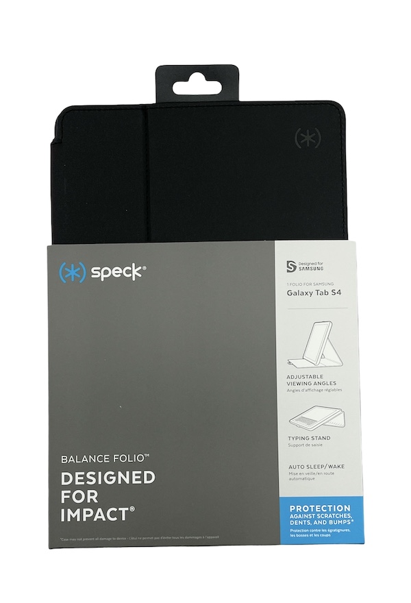 [BWS3-52] Speck Balance Folio | Samsung Galaxy Tab S4 10.5inch (T830) - Black