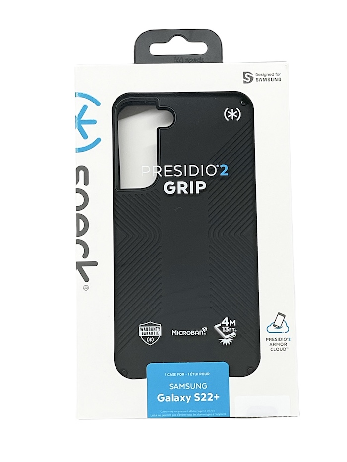 [BWS3-12] Speck Presidio2 Grip | Samsung S22 Plus (6.6) - Black