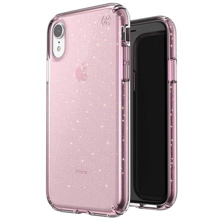 [BW-201] Speck Presidio Clear + Glitter | iPhone Xs Max - Rose Pink