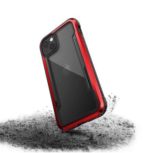 X-doria Raptic Shield Pro | iPhone 14/13 (6.1) - Red AntiMicrobial