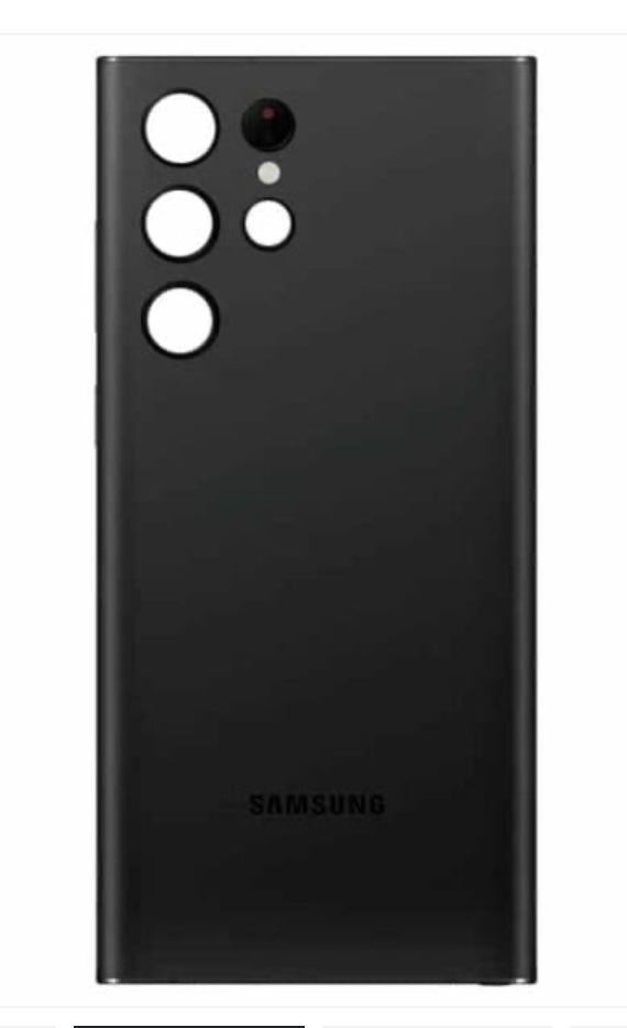 [SP-107] Original Battery Door with Adhesive | Samsung S22 Ultra 5G - Phantom Black