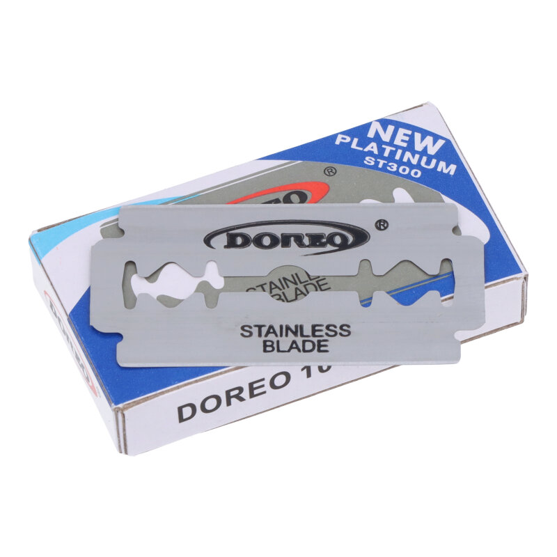 [SP-201] 10Pcs Duoleke Double-sided Stainless Seel Blade