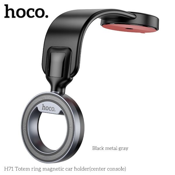 Hoco H71 Totem ring magnetic car holder (center console)