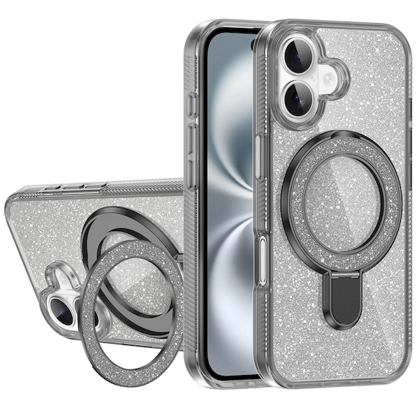 Nico Sparkle Ring Stand | iPhone 17 - Wireless Charging Compatible