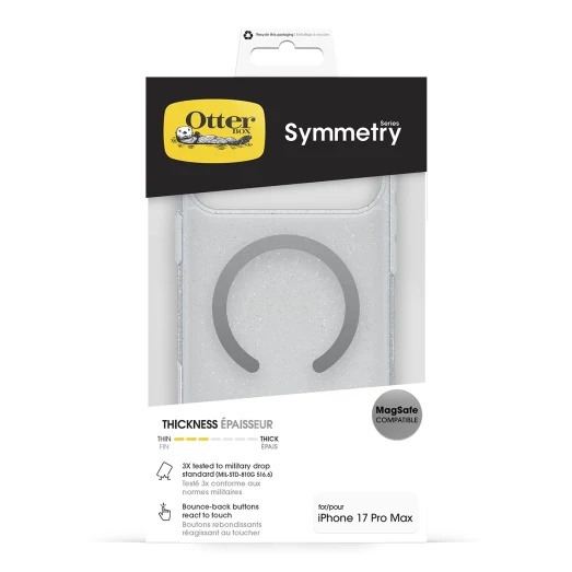 OtterBox Symmetry MagSafe | iPhone 17 Pro Max - Clear