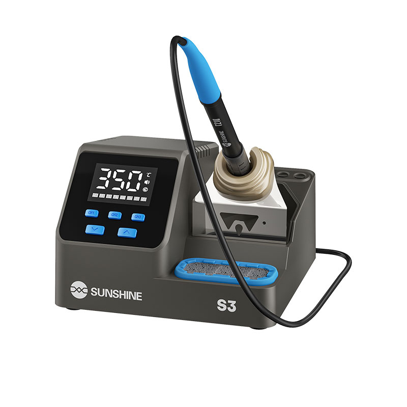 SUNSHINE S3 60W Intelligent Soldering Station for T210 Handle 220V