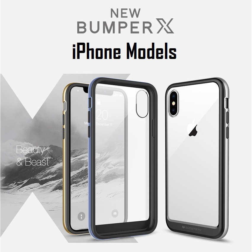 [SR6-1] Mercury Bumper X | iPhone X/Xs