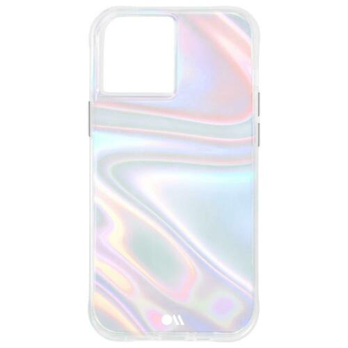 Case-Mate Soap Bubble Case Antimicrobial | iPhone 13 Pro Max/12 Pro Max (6.7) - Iridescent