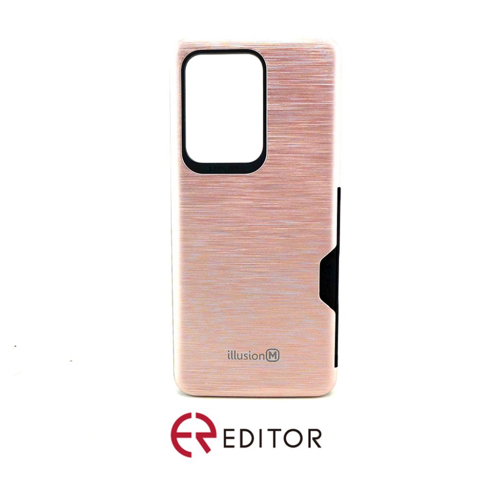Editor Illusion w/ Card Slot | Samsung S20 Plus – Rose Gold