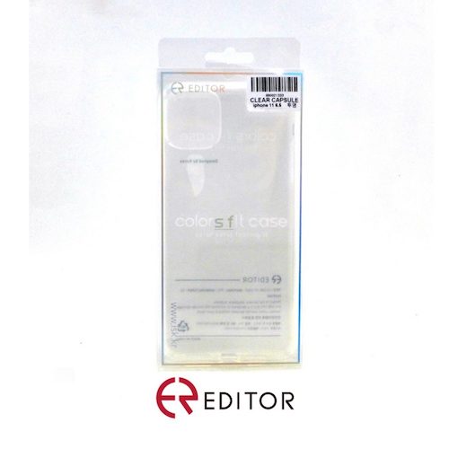 Editor Transparent Capsule | iPhone 11 Pro Max (6.5) - Clear