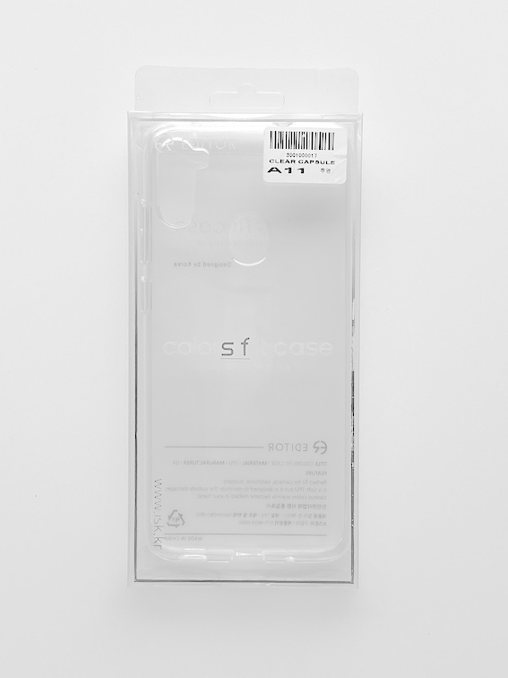 [BWF11-4] Editor Transparent Capsule | Samsung Galaxy S21 Plus (6.7) - Clear