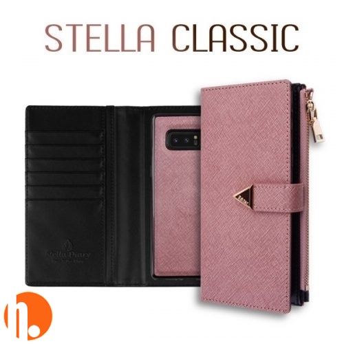 Korean Stella Detachable Diary | iPhone XR (6.1) - Rose Gold